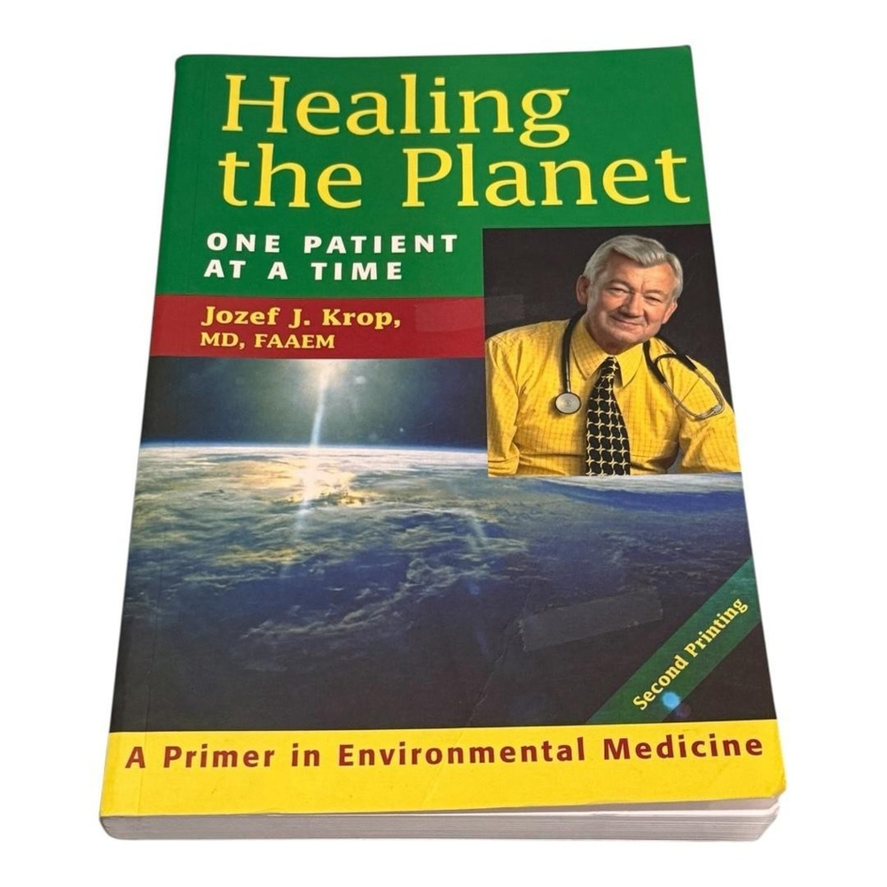 Healing the Planet Jozef J Krop Environmental Medicine Paperback Book 2nd Print